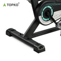TOPKO US Warehouse Adjustable Spin Bike Gym Use Riding Training Spin Bike Heavy Duty