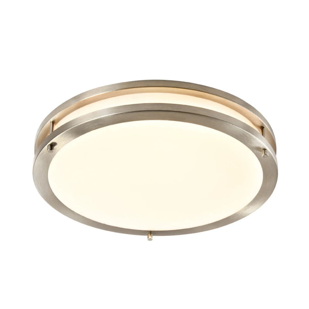 Kitchen Ceiling Light Acrylic Round Remote Control CCT Selectable 15W Surface Mounted Double Ring LED Ceiling Light
