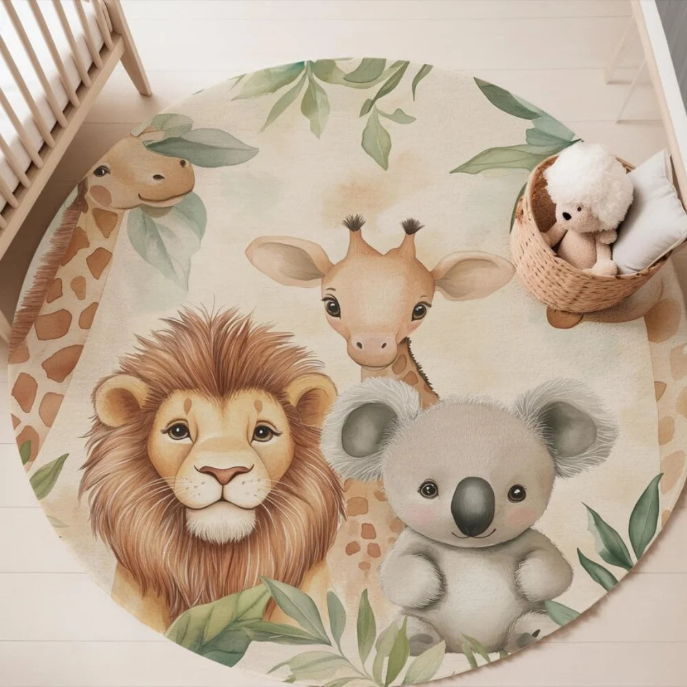 Alfombra Infantil Safari – Diseño Jungla