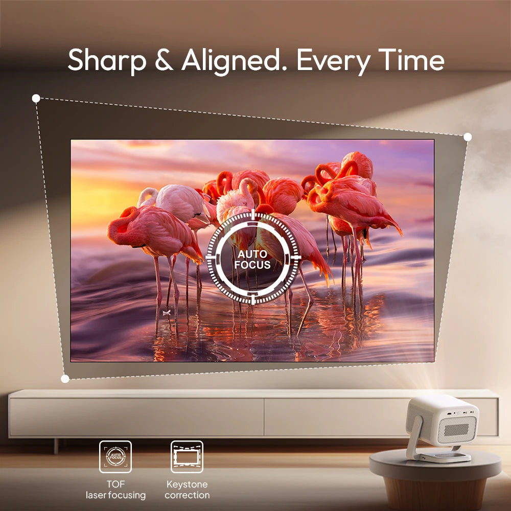 Proyector BYINTEK U90 4K – Google TV, WiFi y Batería Integrada