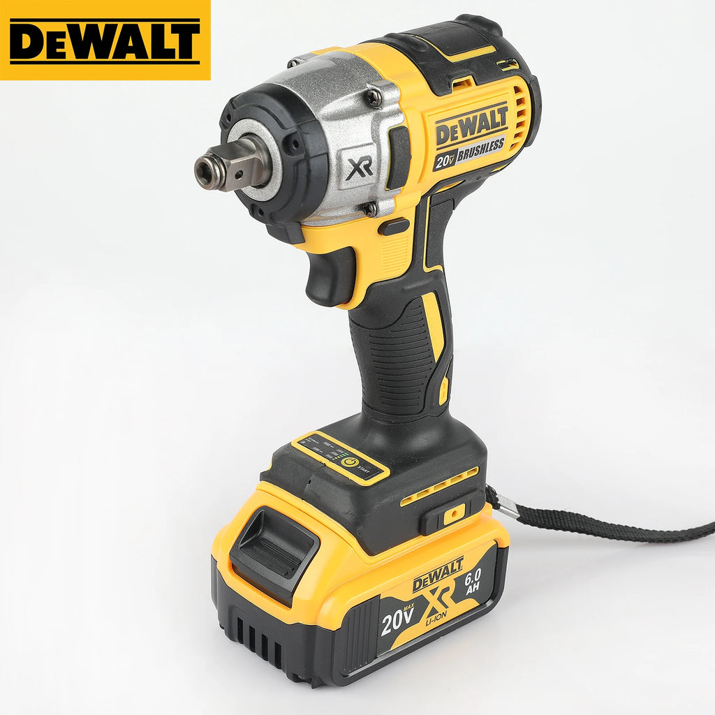 DeWalt 20V Brushless Impact Wrench DCF880, 205N·m High Torque Cordless XR Portable Tool for Heavy Duty Maintenance Assembly