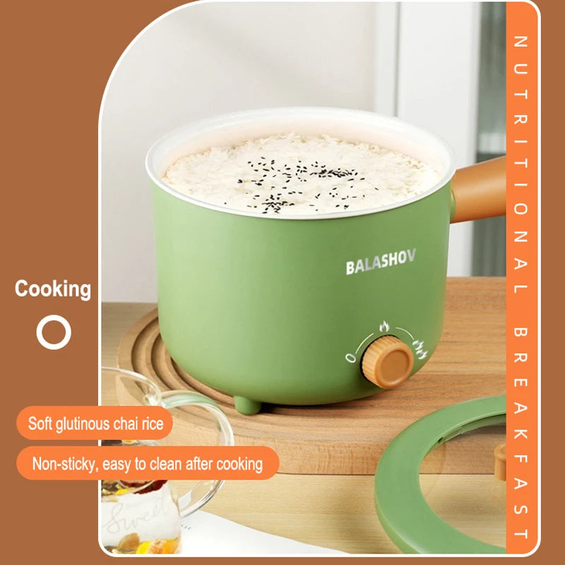 Mini Olla Eléctrica Doble Capa – Cocción Rápida y Multifuncional
