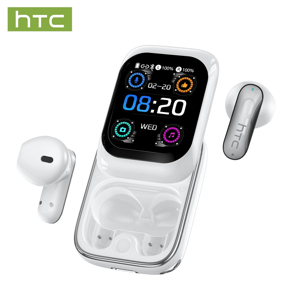 Auriculares Bluetooth Deslizantes – 30hs, Traducción AI y Cancelación de Ruido