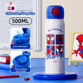 Disney Children's 316 Stainless Steel Insulated Cup for Primary School Students, Direct Drinking Straw Cup, Double Drinking Cup