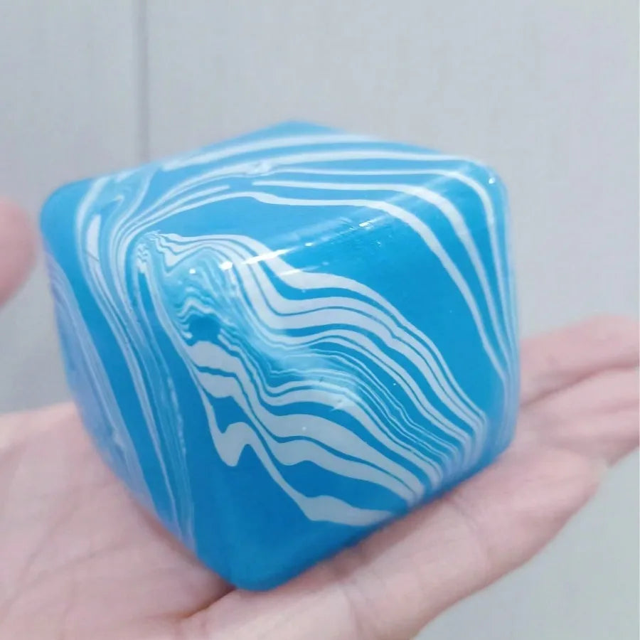 2026 New Hot Selling Ice Cube Imitation Slow Rebound Squeeze Toy,Gaming Equipment, Stress Relief Toy, Sensory Toy,Soft Fidget Toy, Cube