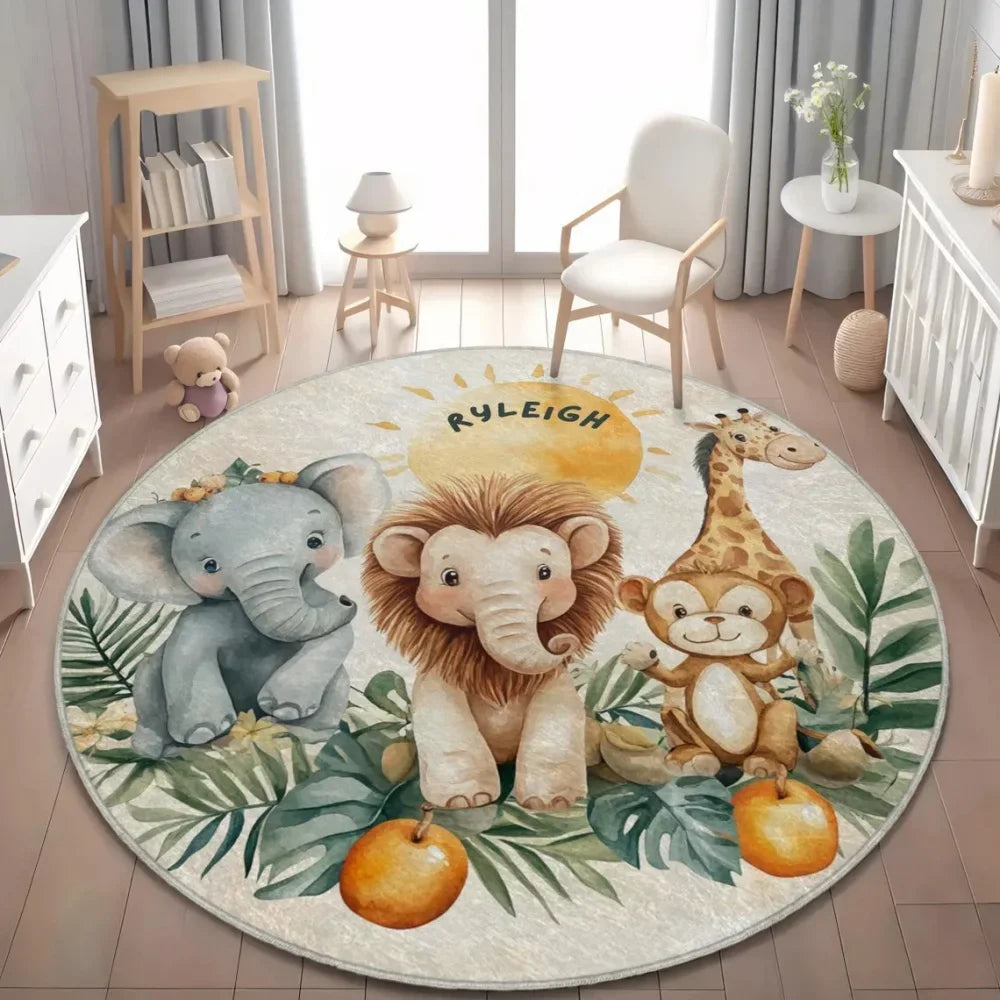 Alfombra Infantil Safari – Diseño Jungla