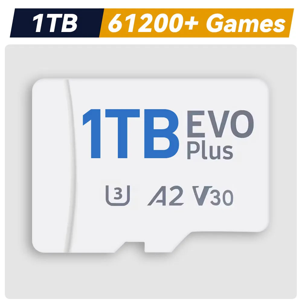 Tarjeta TF 1TB para Steam Deck – Batocera 39, 61.200 Juegos Retro