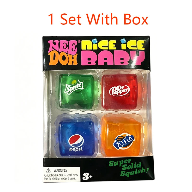 Cubo Sensorial NeeDoh Nice Cube – Juguete Antiestrés