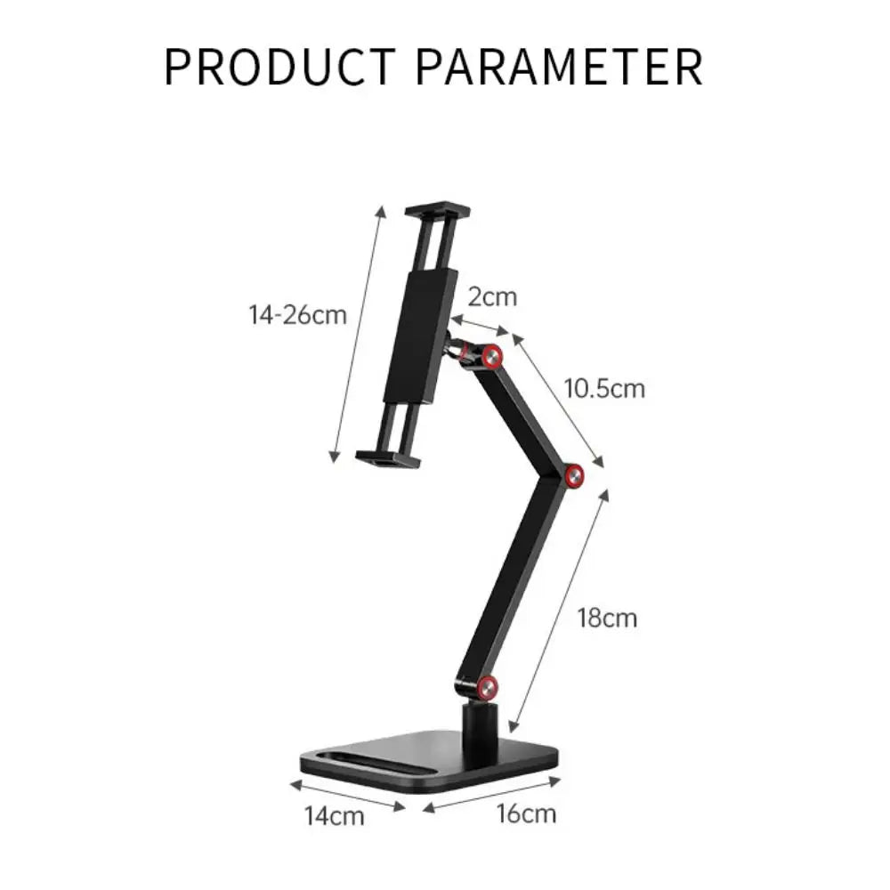 Soporte de Escritorio para Monitor y Tablet – Giratorio 360° Ajustable