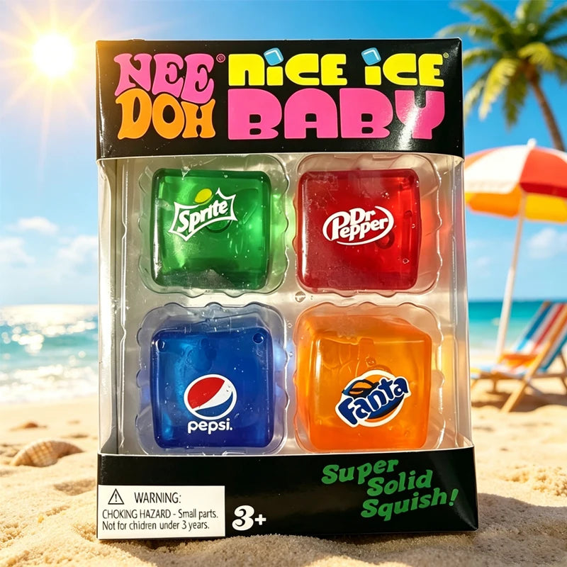 Cubo Sensorial NeeDoh Nice Cube – Juguete Antiestrés