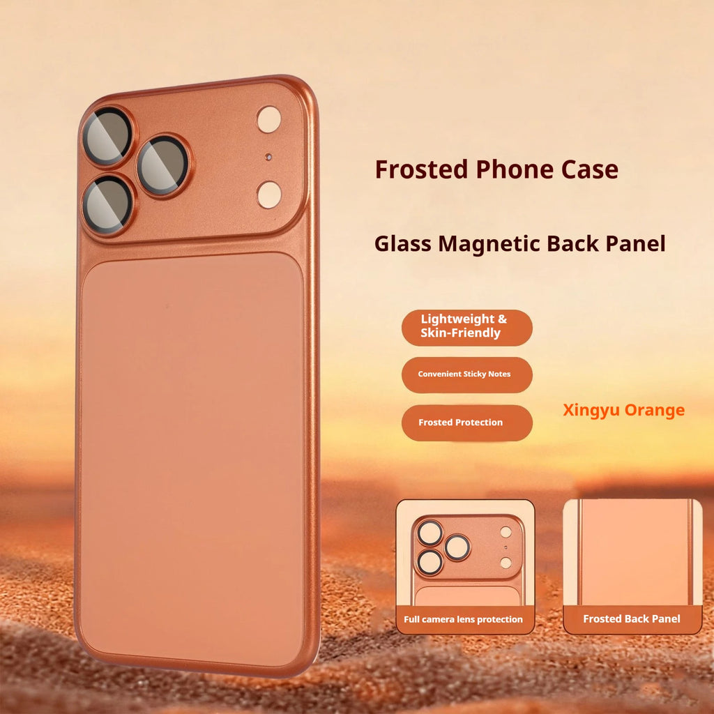 For IPhone 16 15 14 13 12 Pro Max Convert to 17 Pro Max Back Sticker for Magsafe Case for iPhone 17 Pro Max Slim AG Back Cover
