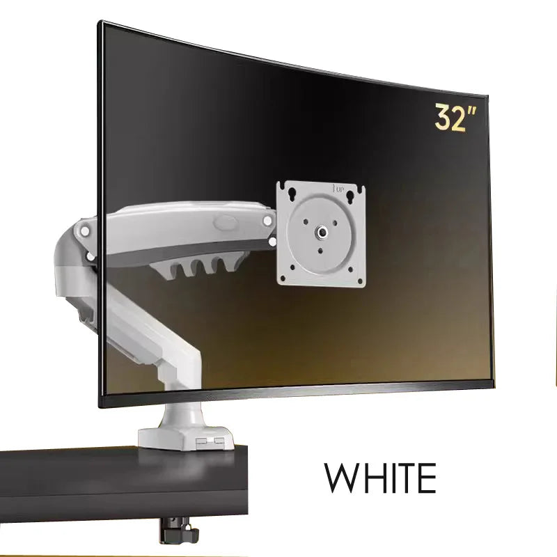Soporte Doble Brazo NB F80 – Gas Spring VESA para Monitor 17-30"