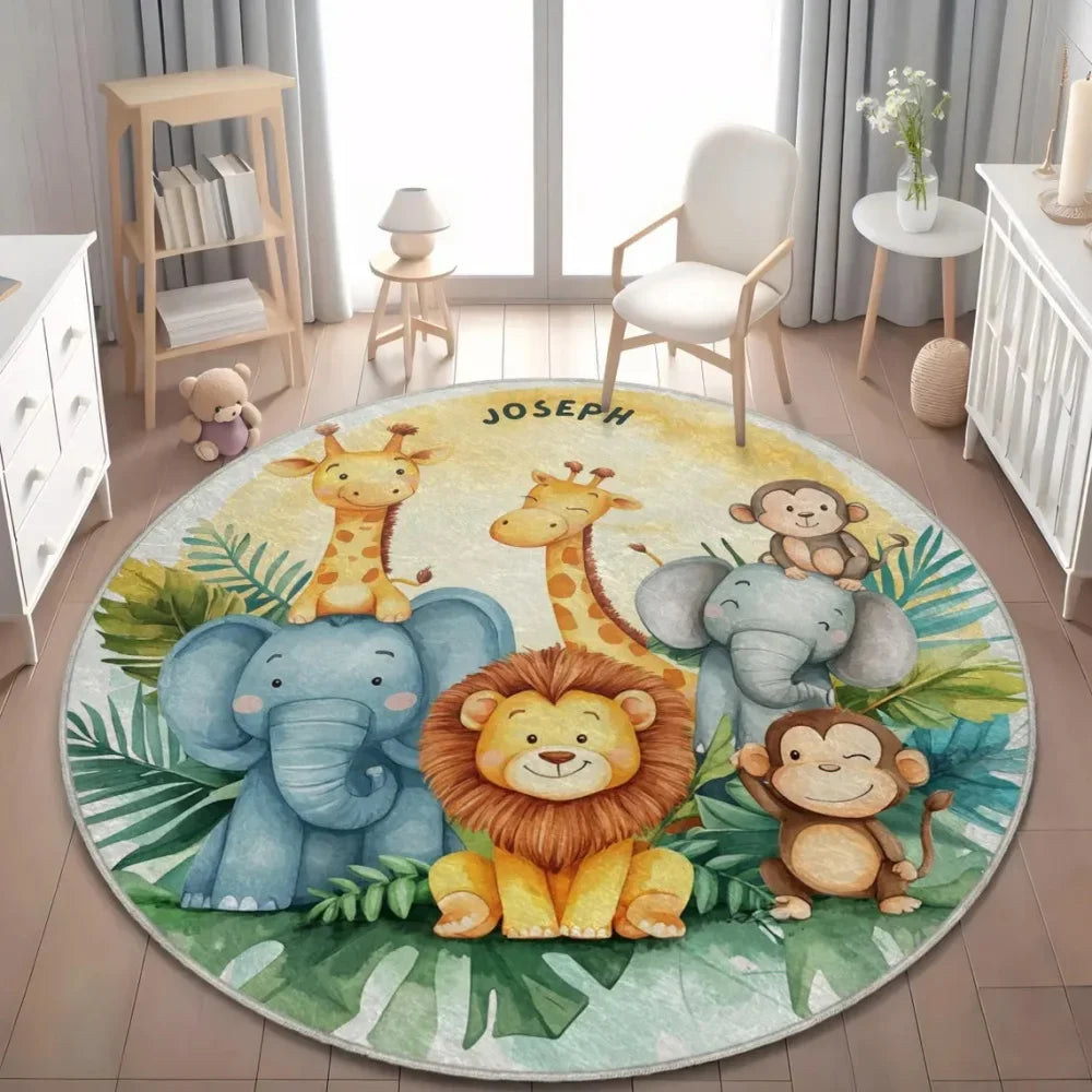 Alfombra Infantil Safari – Diseño Jungla