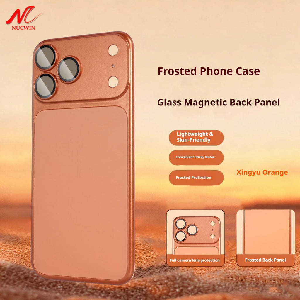 For IPhone 16 15 14 13 12 Pro Max Convert to 17 Pro Max Back Sticker for Magsafe Case for iPhone 17 Pro Max Slim AG Back Cover