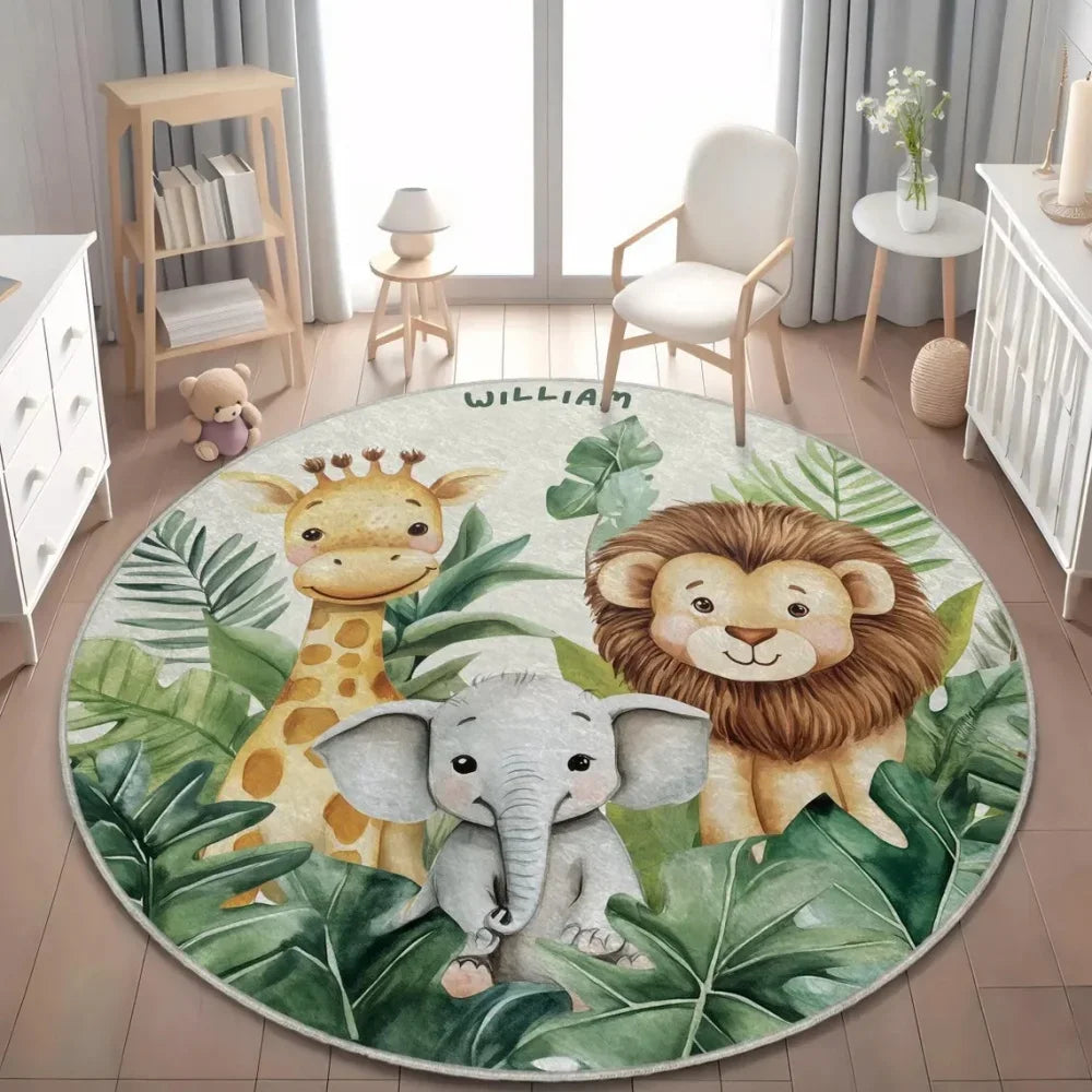 Alfombra Infantil Safari – Diseño Jungla