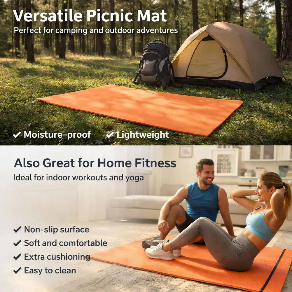 Colchoneta Yoga EVA 6MM Antideslizante – 180×50cm con Correa