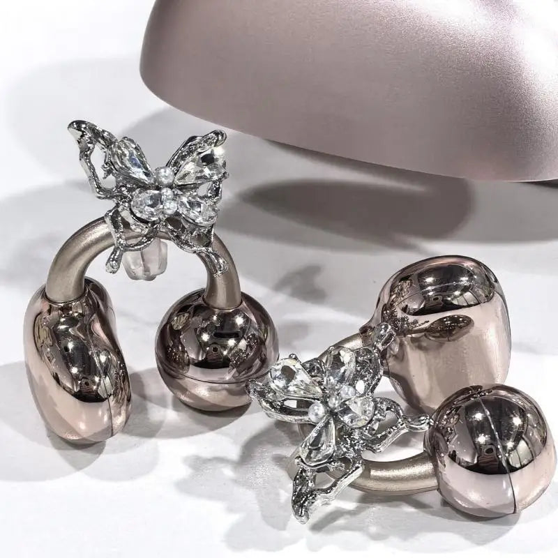 Decoración Rhinestone para Auriculares Clip-On – Set x2