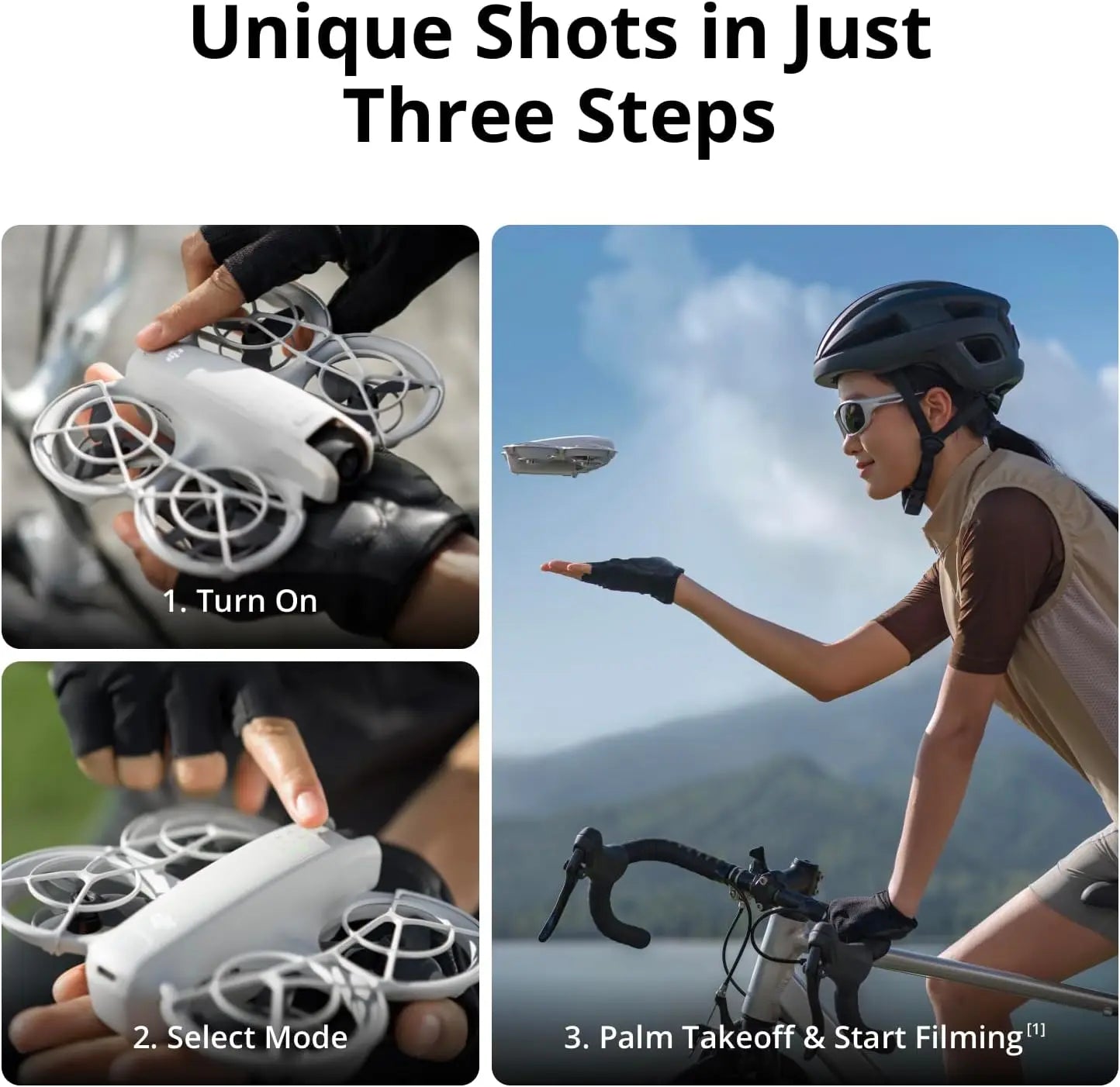 DJI Osmo Pocket 4 and Neo Drone 4K/6K Pocket Gimbal Creative Camera Combo-Combination of Aerial and Land Photography