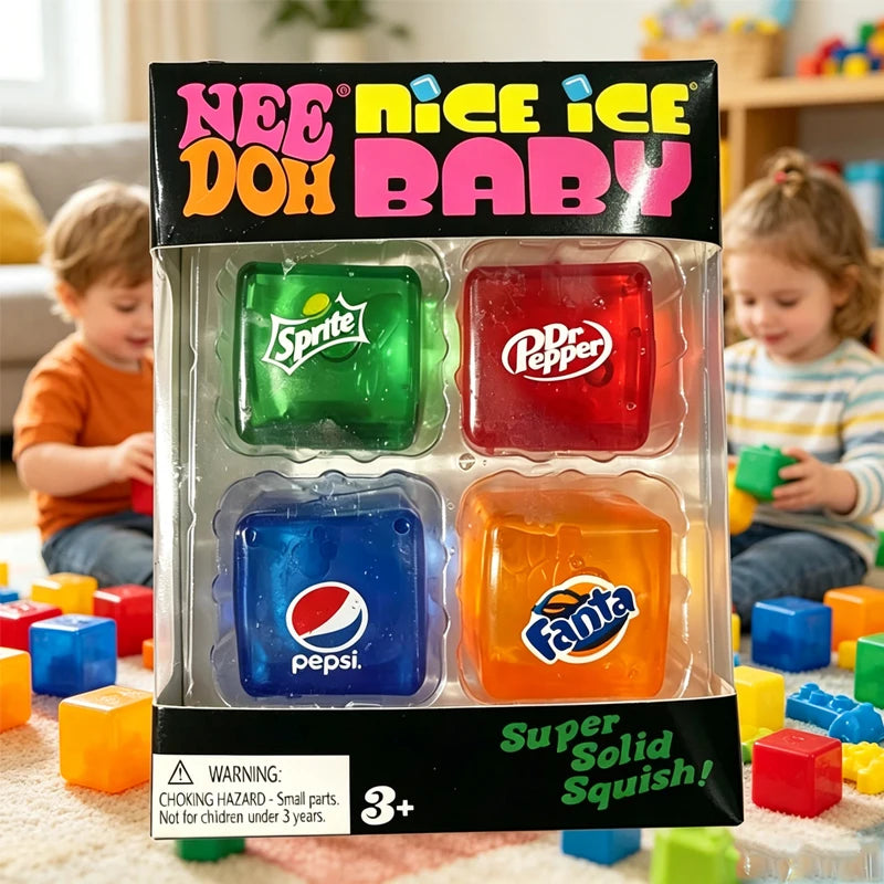 Cubo Sensorial NeeDoh Nice Cube – Juguete Antiestrés