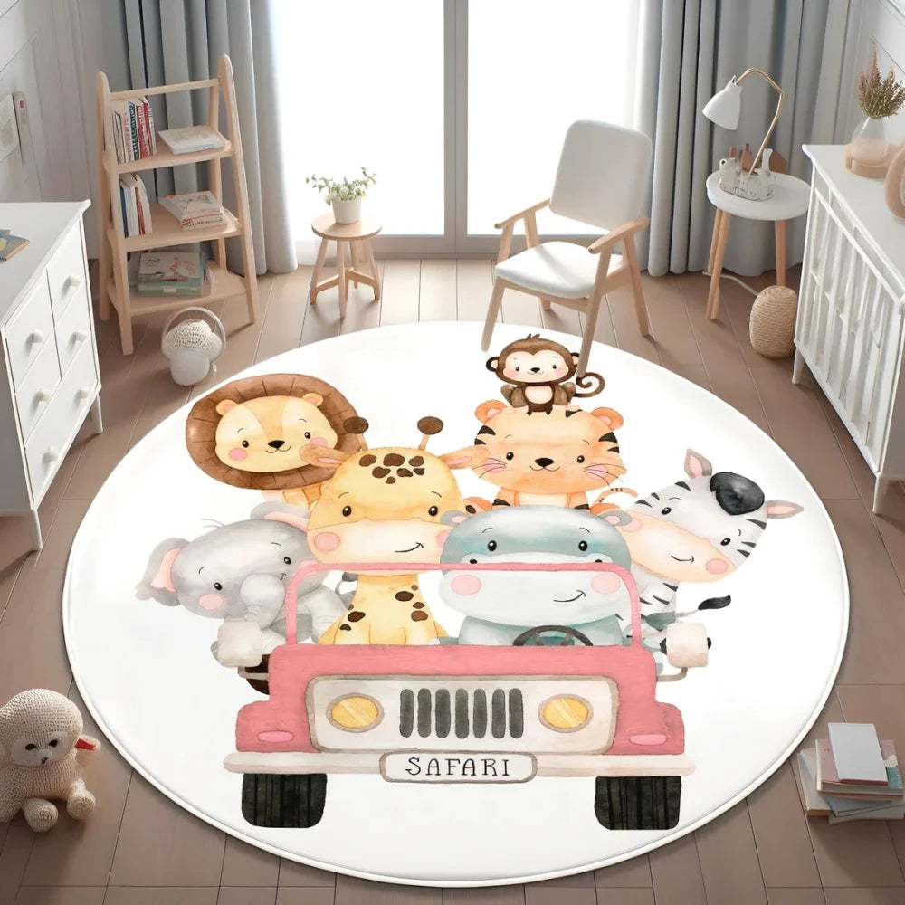 Alfombra Infantil Safari – Diseño Jungla