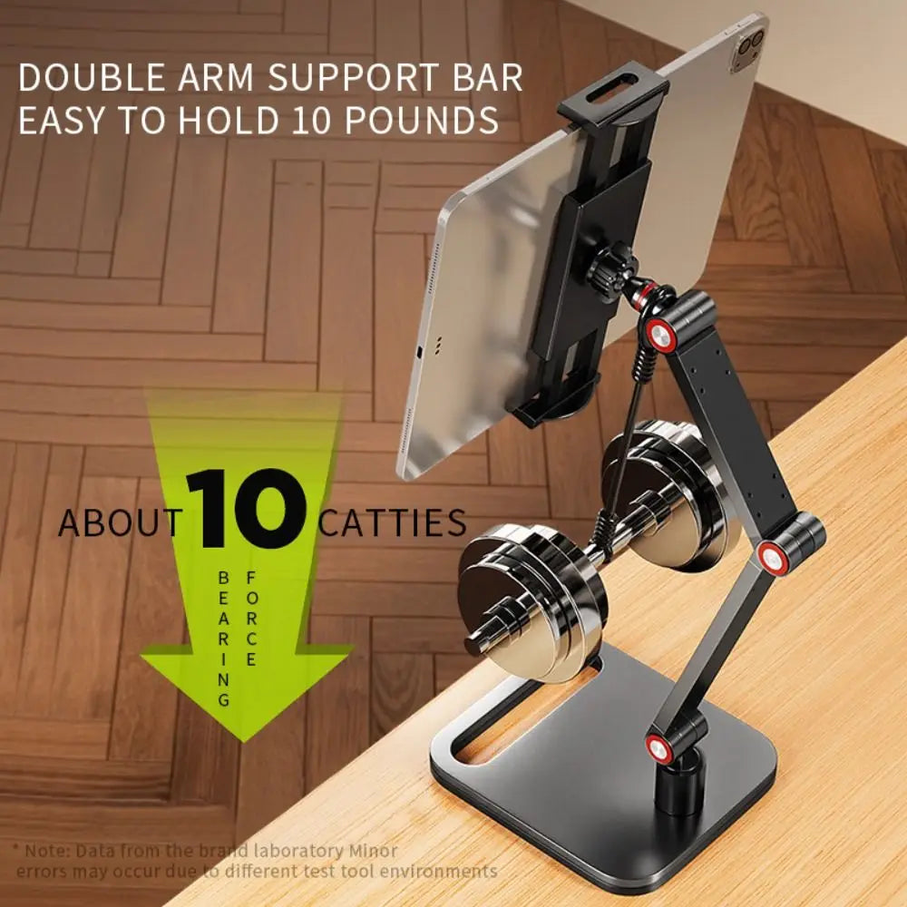 Soporte de Escritorio para Monitor y Tablet – Giratorio 360° Ajustable