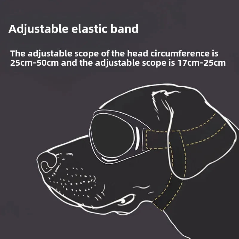 Gafas UV para Perros – Protección Solar Anti-Reflejos